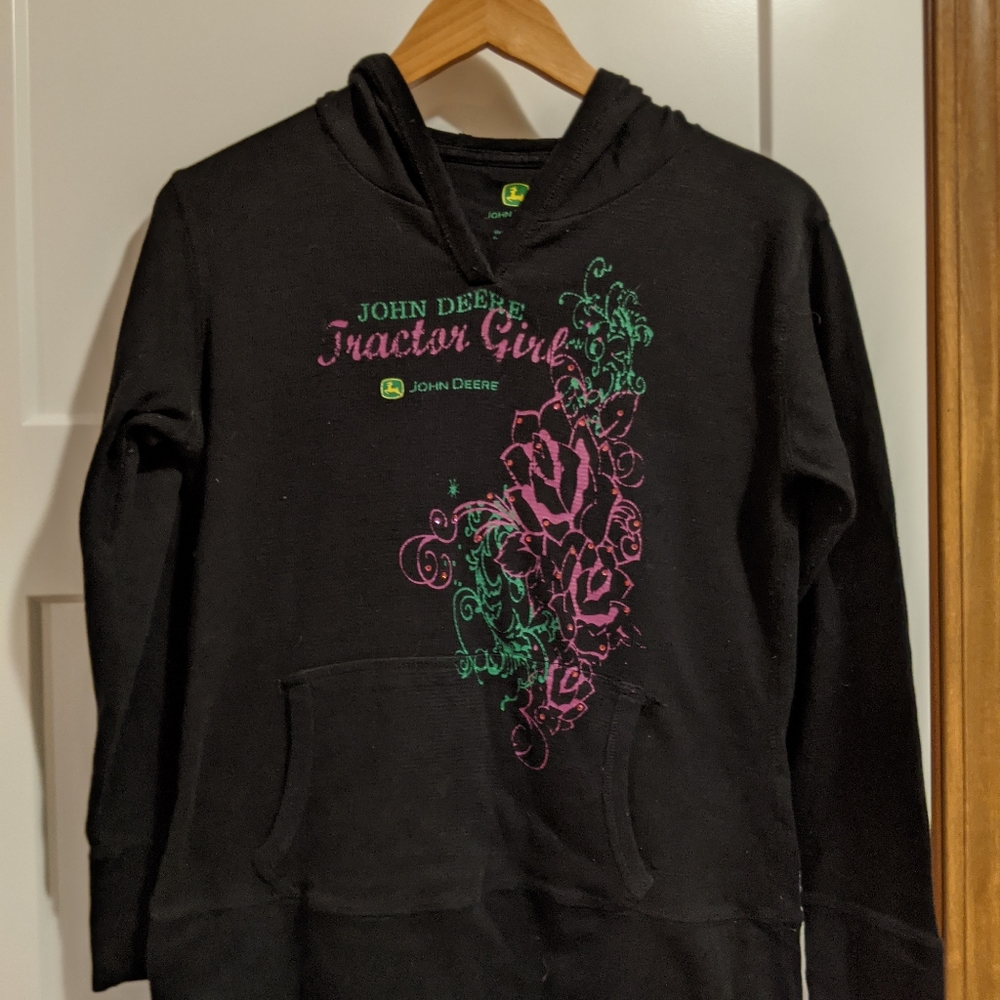 John Deere "Tractor Girl" Hooded Thermal
